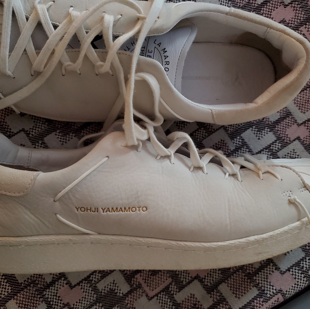 Y3 Adidas Leather Sneakers Yohji Yamamoto
